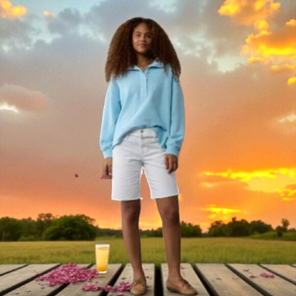 NEW!!! AMERICAN EAGLE BLUE OVERSIZED SWEATSHIRT - SIZE M - Picture 2 of 8